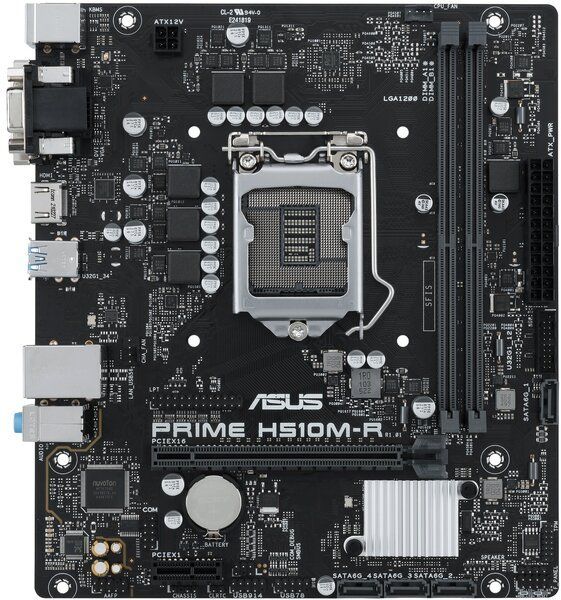 Материнcька плата ASUS PRIME H510M-R-SI s1200 H510 2xDDR4 HDMI-DVI-VGA mATX