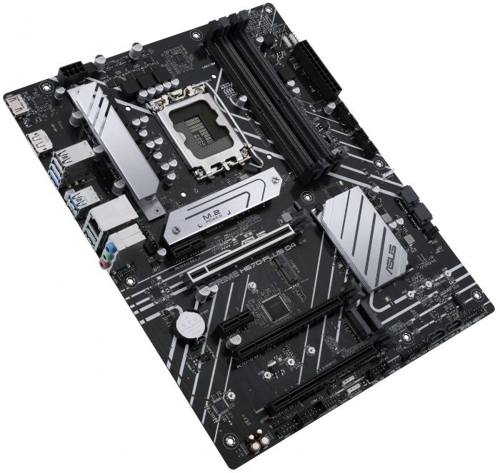 Материнcька плата ASUS PRIME H670-PLUS D4 s1700 H670 4xDDR4 M.2 HDMI-DP ATX