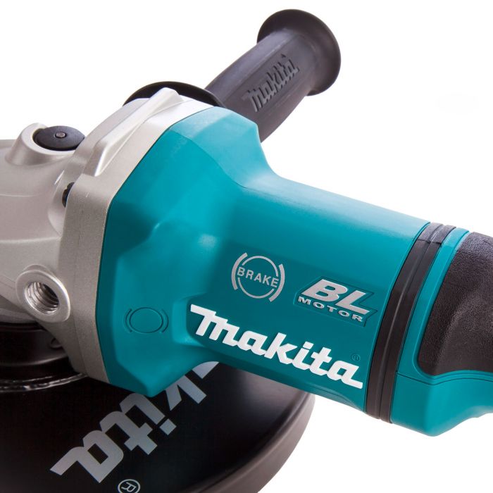 Шліфмашина кутова Makita DGA900Z акумуляторна, 18В+18В, Li-ion, 230мм, 6000 об/[d, 5.7 кг, SOLO