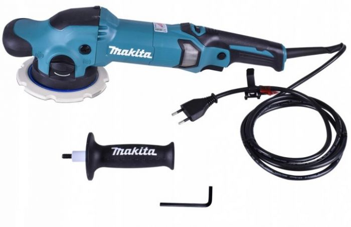 Шліфмашина ексцентрикова Makita PO6000C, 900Вт, диск 150мм, М14, 180-790 об/хв, 2.8кг