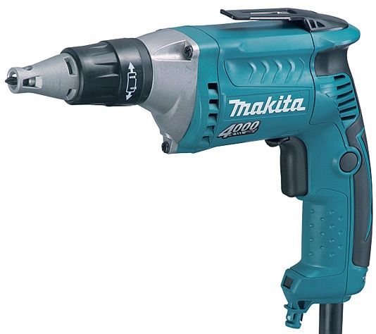 Шурупокрут для гіпсокартону Makita FS4300JX2, 570Вт, 4000 об/хв, 10-16Нм, 1.4кг, Makpac + аксесуари