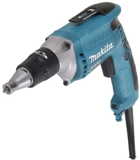 Шурупокрут для гіпсокартону Makita FS4300JX2, 570Вт, 4000 об/хв, 10-16Нм, 1.4кг, Makpac + аксесуари