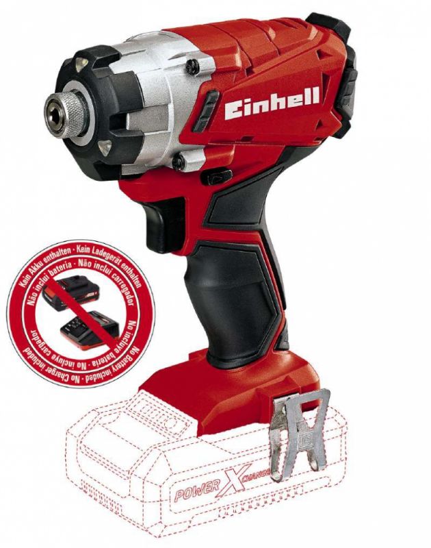 Шуруповерт ударний Einhell TE-CI 18/1 Li акум., Solo, 0-2300 об/хв, 140 Нм