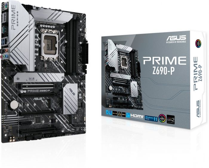 Материнcька плата ASUS PRIME Z690-P s1700 Z690 4xDDR5 M.2 HDMI-DP ATX