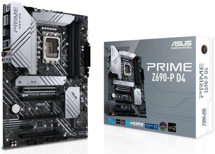 Материнcька плата ASUS PRIME_Z690-P_D4 s1700 Z690 4xDDR4 M.2 HDMI-DP ATX