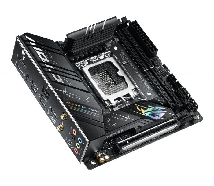 Материнcька плата ASUS STRIX B660-I GAMING WIFI s1700 B660 2xDDR5 M.2 HDMI-DP Wi-Fi BT mITX