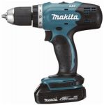 Шуруповерт-дриль Makita DDF453SYE, акум, 18В, 1.5Ah х 2шт., -400/0-1300 об/хв, 42Нм, 1.6кг, кейс Шуруповерт-дриль Makita DDF453SYE, акум, 18В, 1.5Ah х 2шт., -400/0-1300 об/хв, 42Нм, 1.6кг, кейс