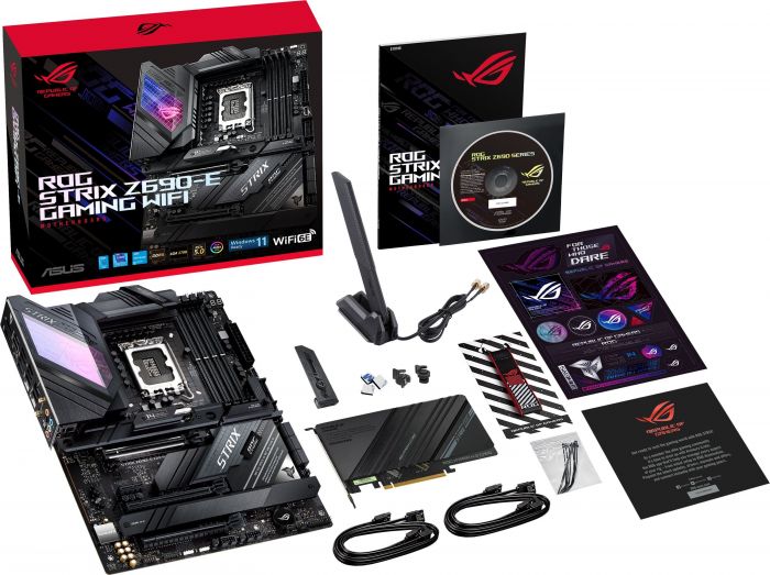 Материнcька плата ASUS STRIX Z690-E GAMING WIFI s1700 Z690 4xDDR5 M.2 HDMI-DP Wi-Fi BT ATX