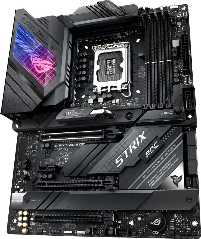 Материнcька плата ASUS STRIX Z690-E GAMING WIFI s1700 Z690 4xDDR5 M.2 HDMI-DP Wi-Fi BT ATX