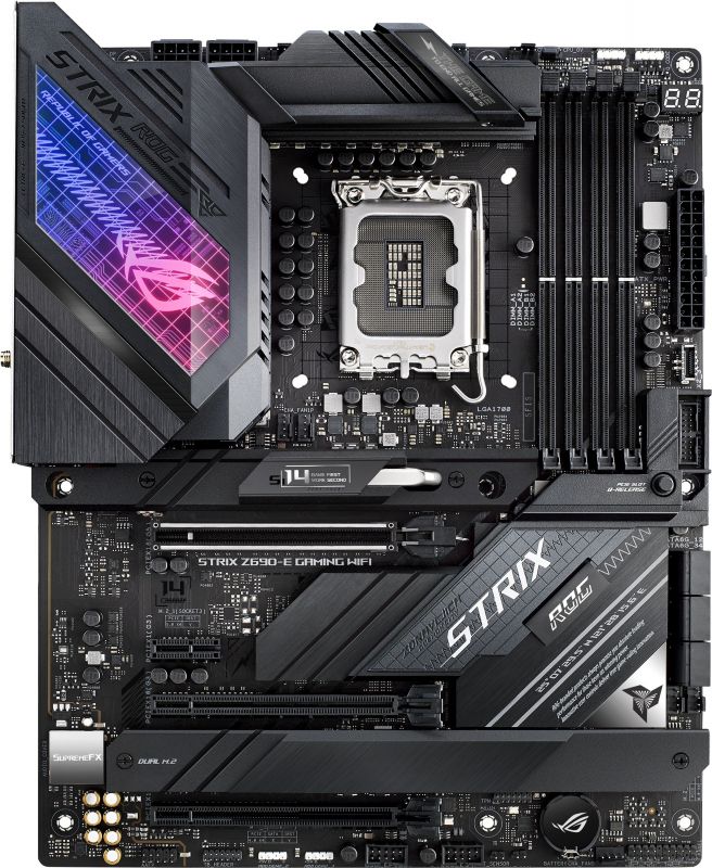 Материнcька плата ASUS STRIX Z690-E GAMING WIFI s1700 Z690 4xDDR5 M.2 HDMI-DP Wi-Fi BT ATX