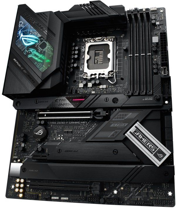 Материнcька плата ASUS STRIX Z690-F GAMING WIFI s1700 Z690 4xDDR5 M.2 HDMI-DP Wi-Fi BT ATX