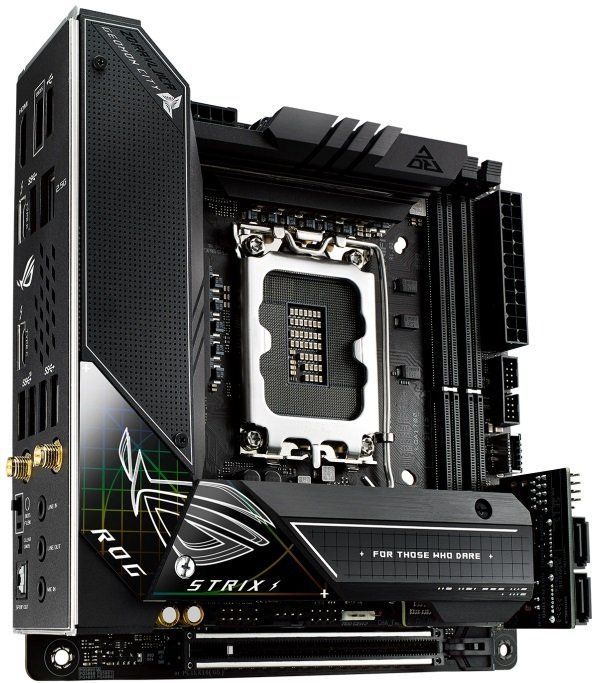 Материнcька плата ASUS STRIX Z690-I GAMING_WIFI s1700 Z690 2xDDR5 M.2 HDMI Wi-Fi BT mITX