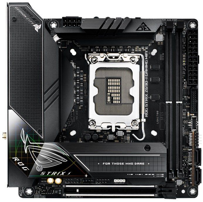 Материнcька плата ASUS STRIX Z690-I GAMING_WIFI s1700 Z690 2xDDR5 M.2 HDMI Wi-Fi BT mITX