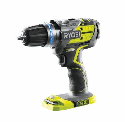 Ryobi Шуруповерт-дриль ONE+ R18PDBL-252VTT, ударна, безщіткова, 5Ач+2Ач