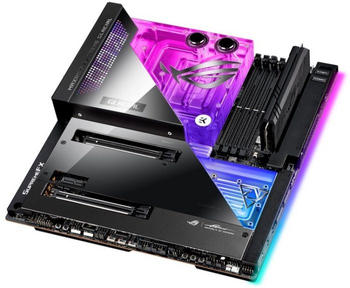 Материнcька плата ASUS MAXIMUS Z690 EXTREME GLACIAL s1700 Z690 4xDDR5 M.2 HDMI-Thunderbolt Wi-Fi BT EATX liquid-cooled