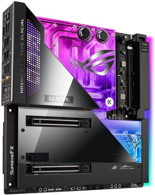 Материнcька плата ASUS MAXIMUS Z690 EXTREME GLACIAL s1700 Z690 4xDDR5 M.2 HDMI-Thunderbolt Wi-Fi BT EATX liquid-cooled