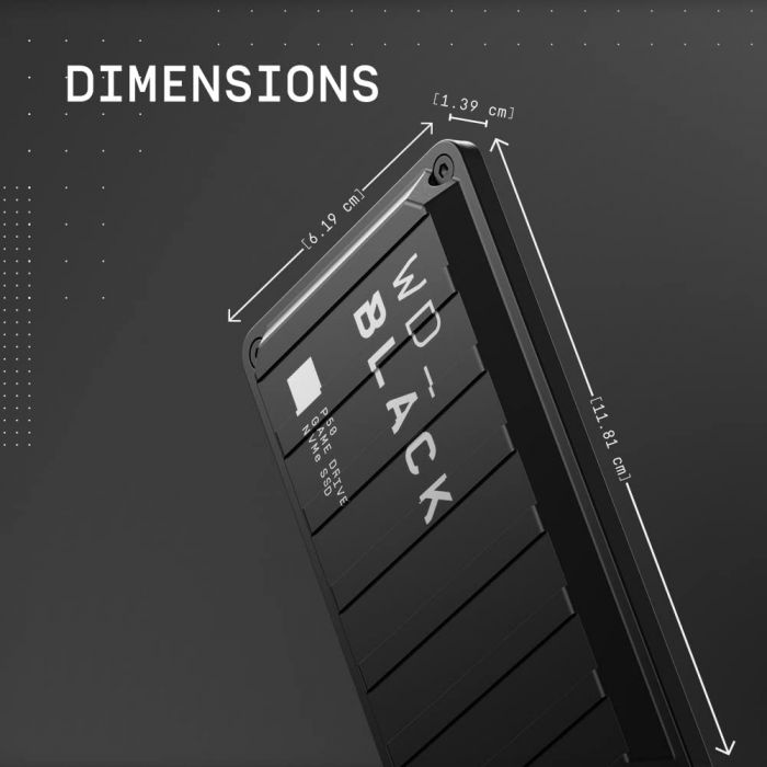 Портативний SSD WD 4TB USB 3.2 Gen 2x2 P50