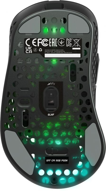 Миша Xtrfy M4 RGB WIRELESS Black