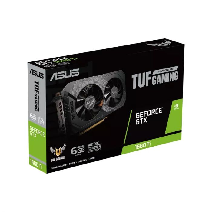 Вiдеокарта ASUS GeForce GTX1660TI 6GB GDDR6 TUF EVO GAMING