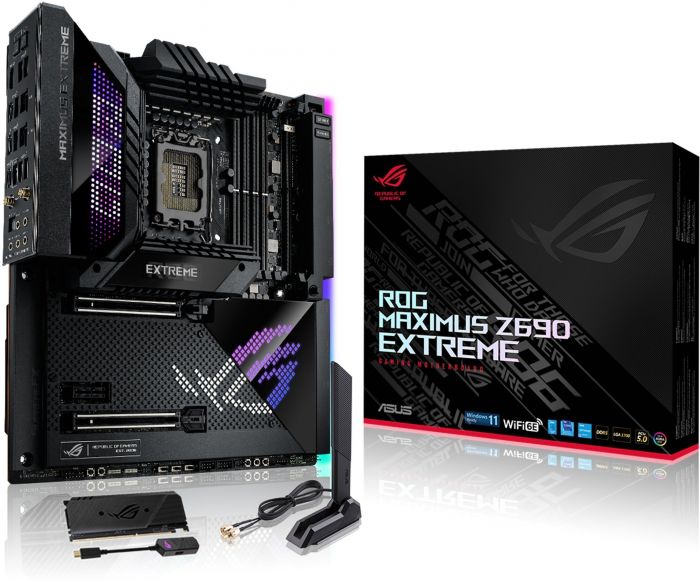 Материнcька плата ASUS ROG_MAXIMUS_Z690_EXTREME s1700 Z690 4xDDR5 M.2 HDMI-Thunderbolt Wi-Fi!!!BT EATX