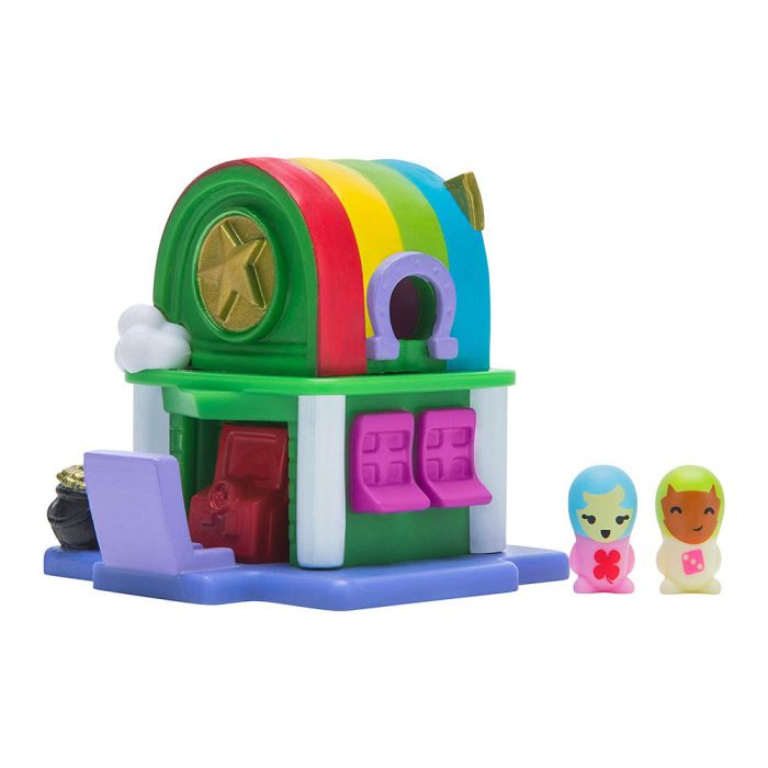 Ігрова фігурка Jazwares Nanables Small House Веселковий шлях, Казино "Створи Веселку"