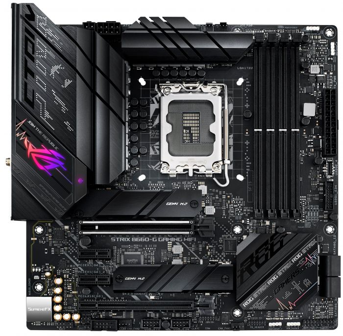 Материнcька плата ASUS STRIX_B660-G_GAMING_WIFI s1700 B660 4xDDR5 M.2 HDMI-DP Wi-Fi!!!BT mATX