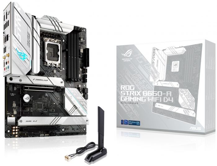 Материнcька плата ASUS STRIX GAM B660-A WIFID4 s1700 B660 4xDDR4 M.2 HDMI-DP ATX Wi-Fi BT