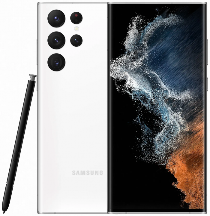 Смартфон Samsung Galaxy S22 Ultra (SM-S908) 12/512GB 2SIM Phantom White