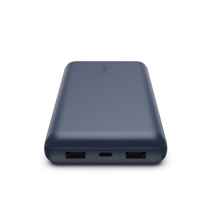 Портативний зарядний пристрій Power Bank Belkin 20000mAh, 15W, Dual USB-A, USB-C, blue