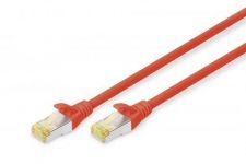 Патч-корд DIGITUS CAT 6a S-FTP, 1м, AWG 26/7 червоний