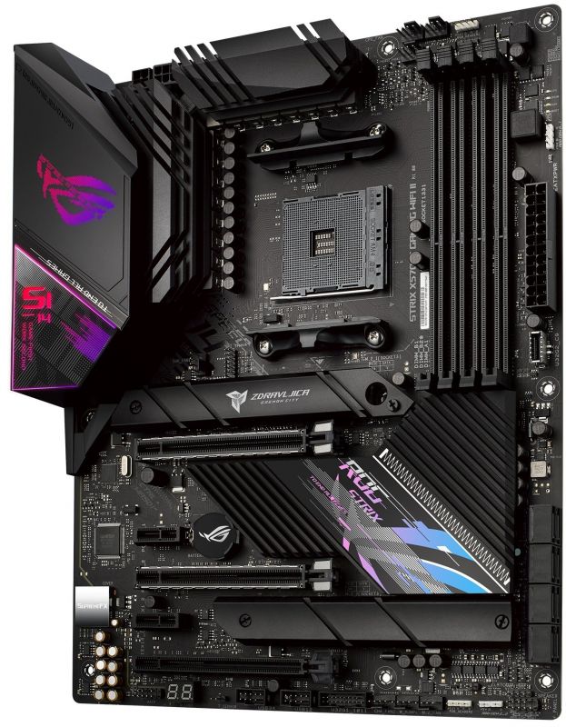 Материнcька плата ASUS STRIX X570-E GAM WIFI II sAM4 X570 4xDDR4 M.2 HDMI-DP Wi-Fi BT ATX