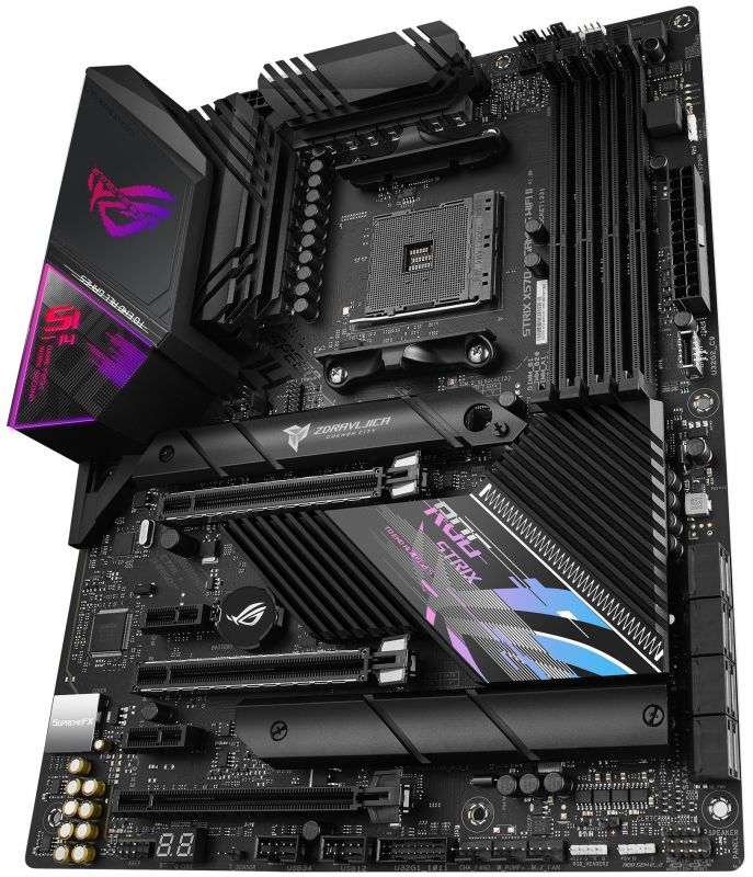 Материнcька плата ASUS STRIX X570-E GAM WIFI II sAM4 X570 4xDDR4 M.2 HDMI-DP Wi-Fi BT ATX