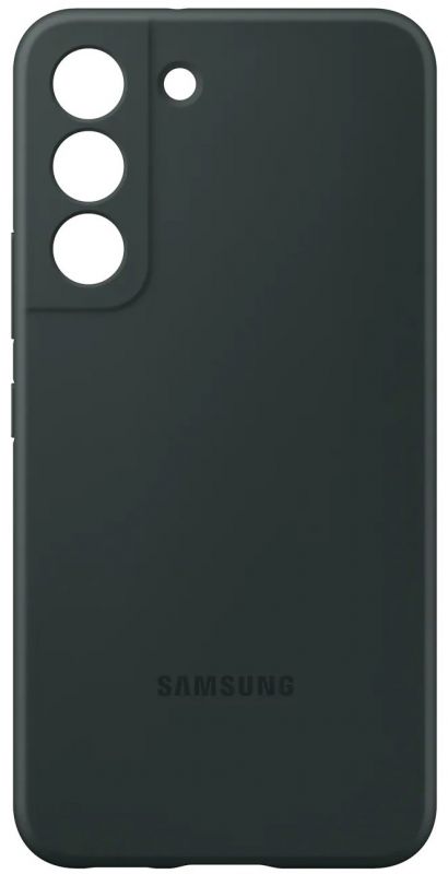 Чохол Samsung Silicone Cover для смартфону Galaxy S22 (S901) Forest Green