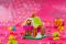 Ігрова фігурка Jazwares Nanables Small House Містечко солодощів, Крамниця "Печиво з молоком"