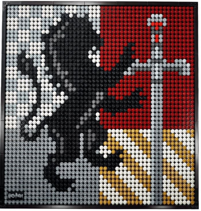 Конструктор LEGO Art Harry Potter Герби Гоґвортса 31201