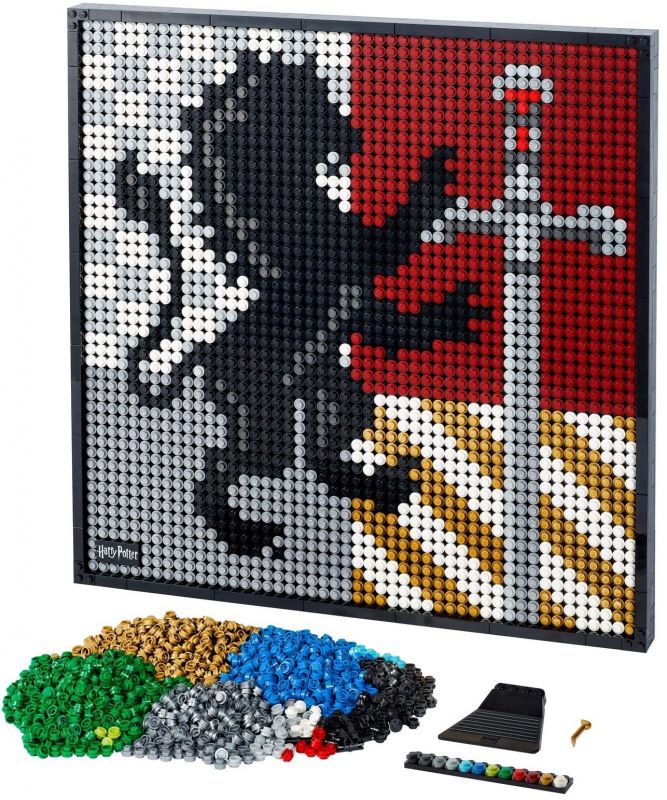 Конструктор LEGO Art Harry Potter Герби Гоґвортса 31201