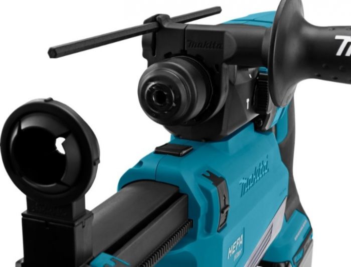 Перфоратор Makita DHR182ZWJ акумуляторний, SDS-Plus LXT, 18В, сист. вид. пилу DX05, кейс Makpac, 2.7 кг, SOLO