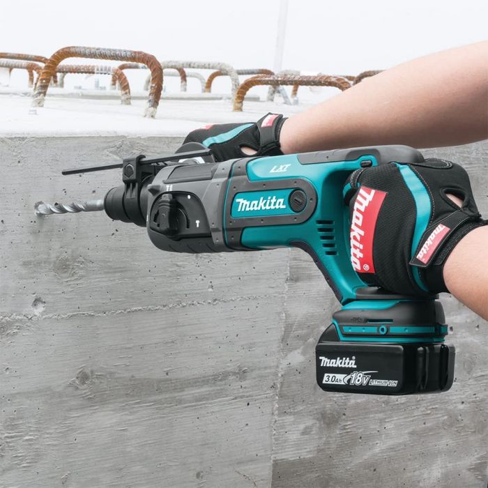 Перфоратор Makita DHR241Z акумуляторний, 18В, SDS+, 2Дж, 0-1100 об/хв, 3.5 кг, SOLO