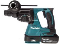 Перфоратор Makita DHR242RFJ, акум, 18В LXT, 3Ah 2шт., SDS-Plus, 2.4 Дж, 3.3кг Перфоратор Makita DHR242RFJ, акум, 18В LXT, 3Ah 2шт., SDS-Plus, 2.4 Дж, 3.3кг