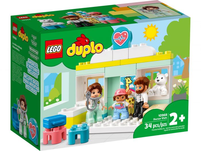 Конструктор LEGO DUPLO Town Візит лікаря 10968