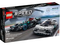 Конструктор LEGO Speed Champions Mercedes-AMG F1 W12 E Performance та Mercedes-AMG Project One 76909