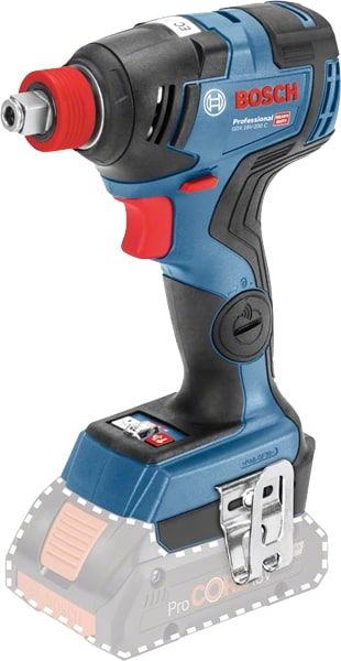 Гайковерт ударний Bosch GDX 18V-200 C, акум., 18В, 200Нм, М4-М14, 1,2кг, Solo