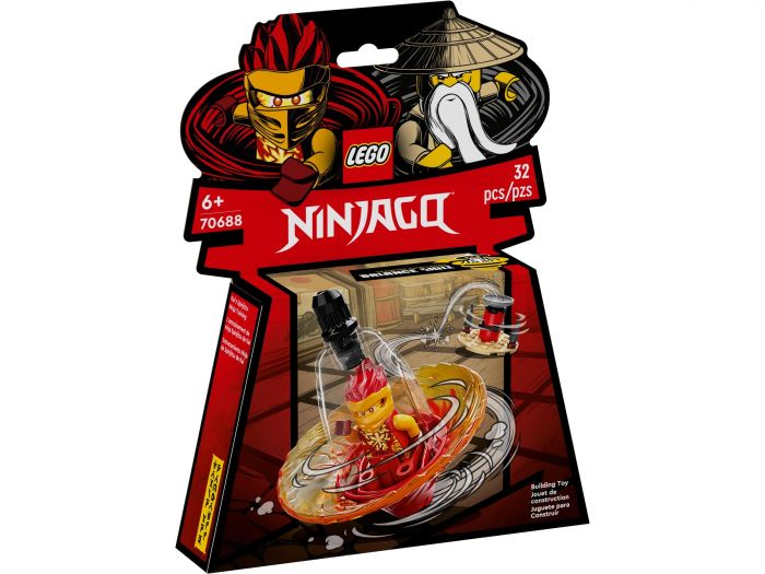 Конструктор LEGO NINJAGO Тренування спін-джитсу ніндзя Кая 70688