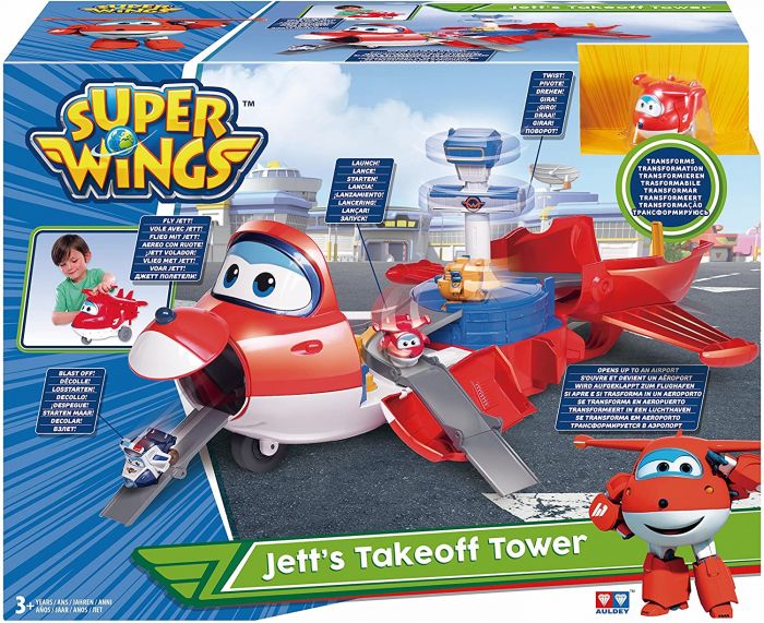 Ігровий набір Super Wings Jett's Takeoff Tower Злітна вежа Джетта