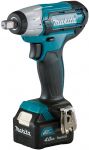 Гайковерт ударний Makita TW141DWME, акумуляторний, 10.8В, 4.0 Аг х 2, CXT, 0-2600 об/хв, 145Нм, 1.2 кг, заряд. пристрій, кейс Гайковерт ударний Makita TW141DWME, акумуляторний, 10.8В, 4.0 Аг х 2, CXT, 0-2600 об/хв, 145Нм, 1.2 кг, заряд. пристрій, кейс