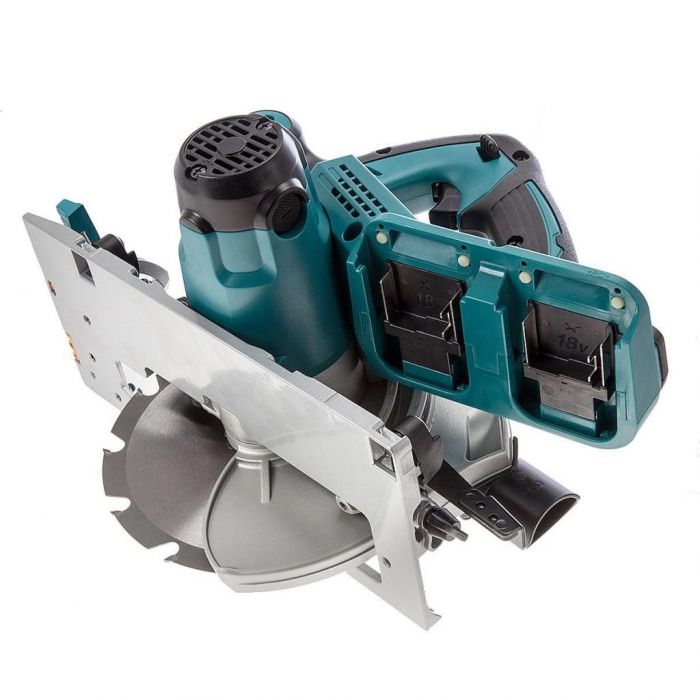 Пила дискова Makita DHS710Z акумуляторна, 18В+18В, 4800 об/мин, 190мм, 4.1 кг, SOLO