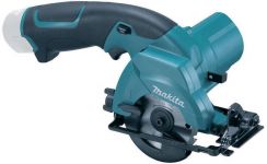 Пила дискова Makita HS300DZ, 10.8 В, 85 мм, 1400 об/хв, 1.5 кг, SOLO Пила дискова Makita HS300DZ, 10.8 В, 85 мм, 1400 об/хв, 1.5 кг, SOLO