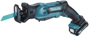 Пилка шабельна Makita JR103DWYE, акум, 10.8В, 1.5 Аг, 13мм, 0 - 3.300 мін-1, 0-50мм, 1.3 кг Пилка шабельна Makita JR103DWYE, акум, 10.8В, 1.5 Аг, 13мм, 0 - 3.300 мін-1, 0-50мм, 1.3 кг