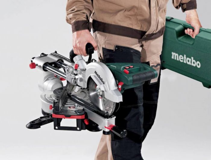 Пила торцювальна Metabo KGS 216 M + диск, з протяжкою