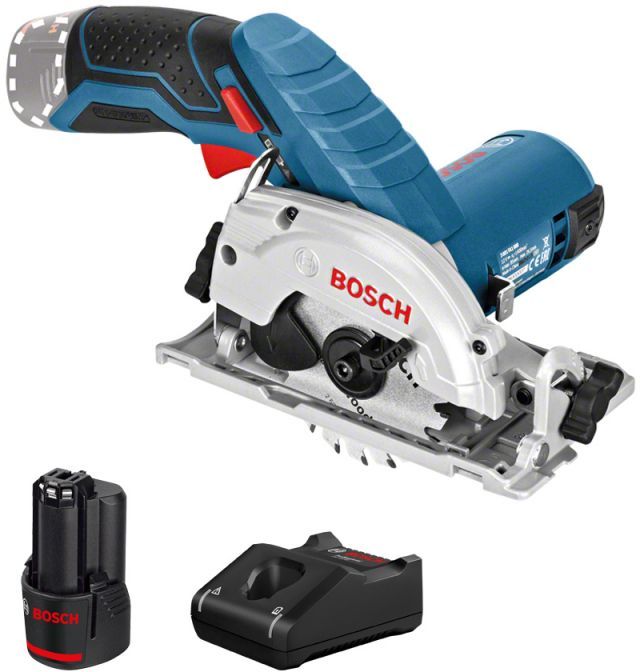 Пила циркулярна Bosch GKS 12V-26, акум., 12В, диск 85мм, 1400 об/хв, 1.4кг